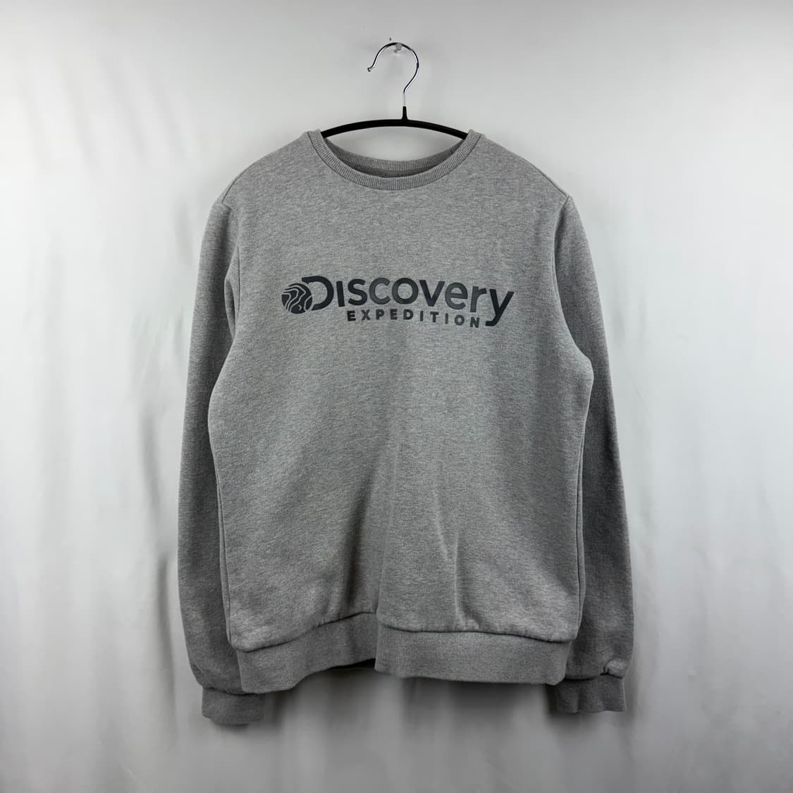 (95) 디스커버리 로고 맨투맨 그레이 상품이미지2