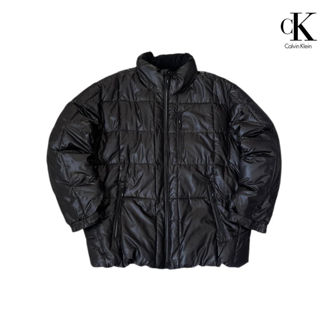 캘빈클라인 유광 패딩  상품이미지1