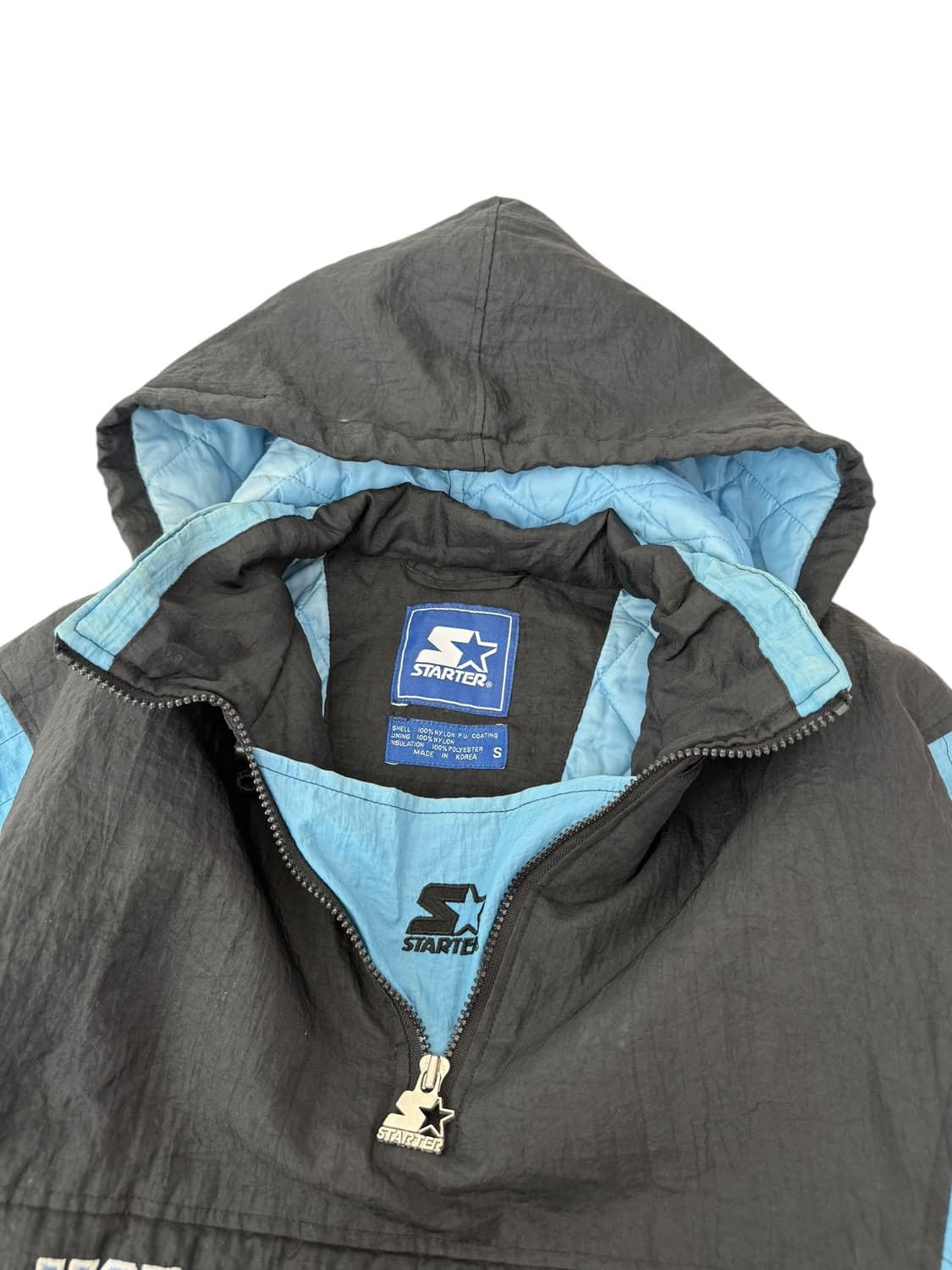 90‘s 스타터 퀄팅 후드 아노락 상품이미지7