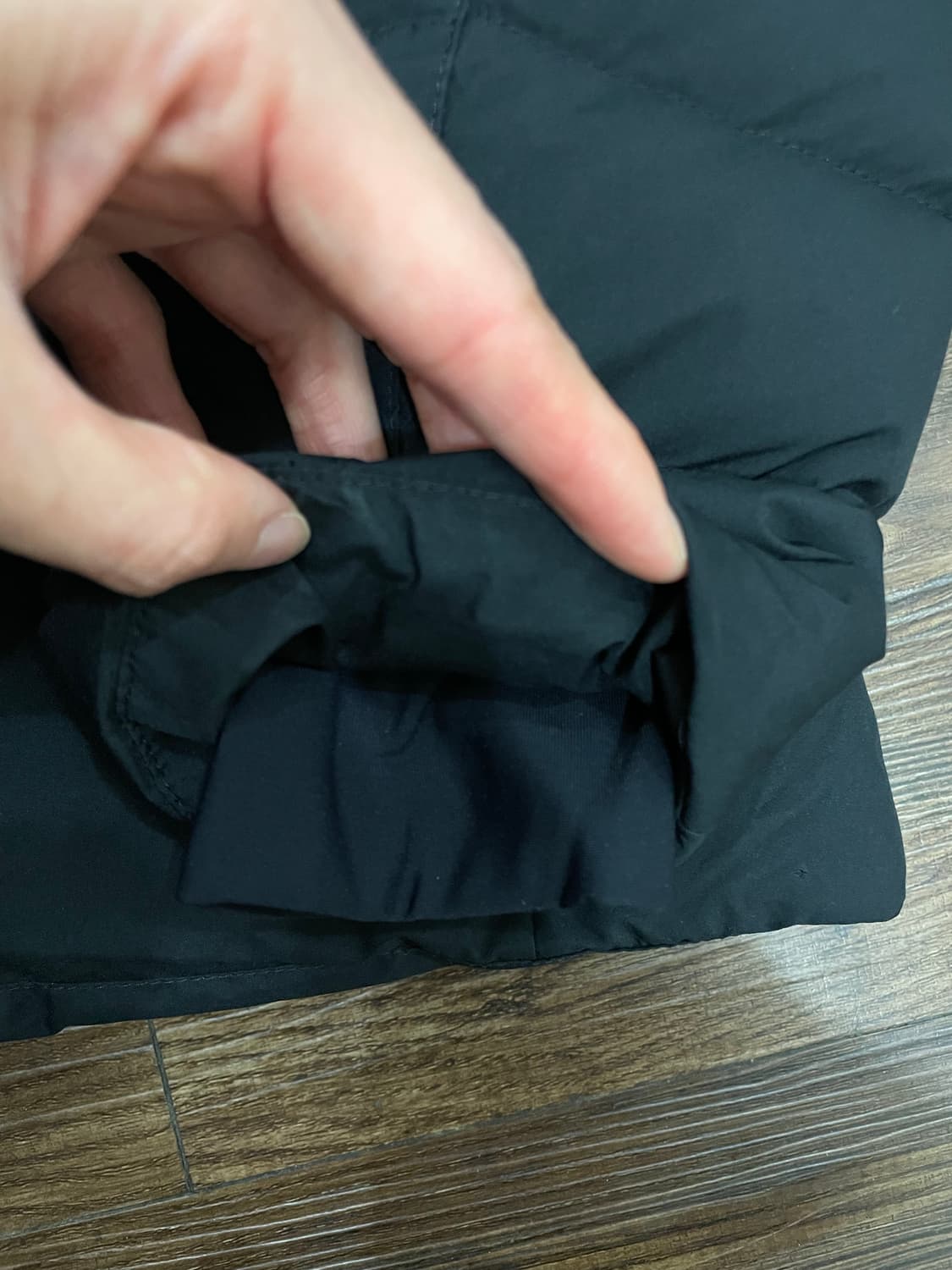 에르노 라미나르 고어 윈드스토퍼 구스 다운 아노락 패딩 자켓 블랙 상품이미지5