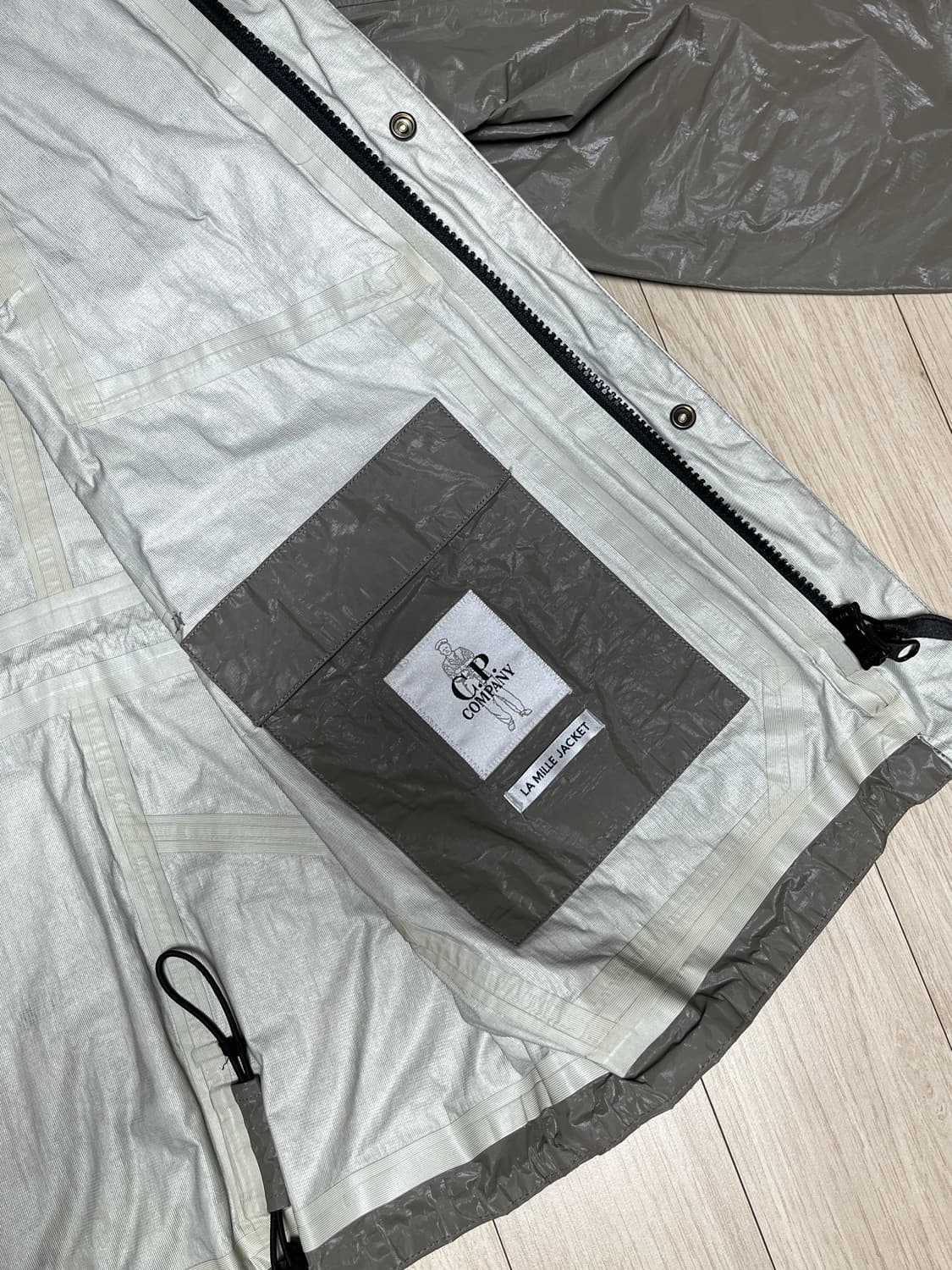 Cp 씨피 컴퍼니 19ss memec 고글 마스크 바람막이 자켓 상품이미지2