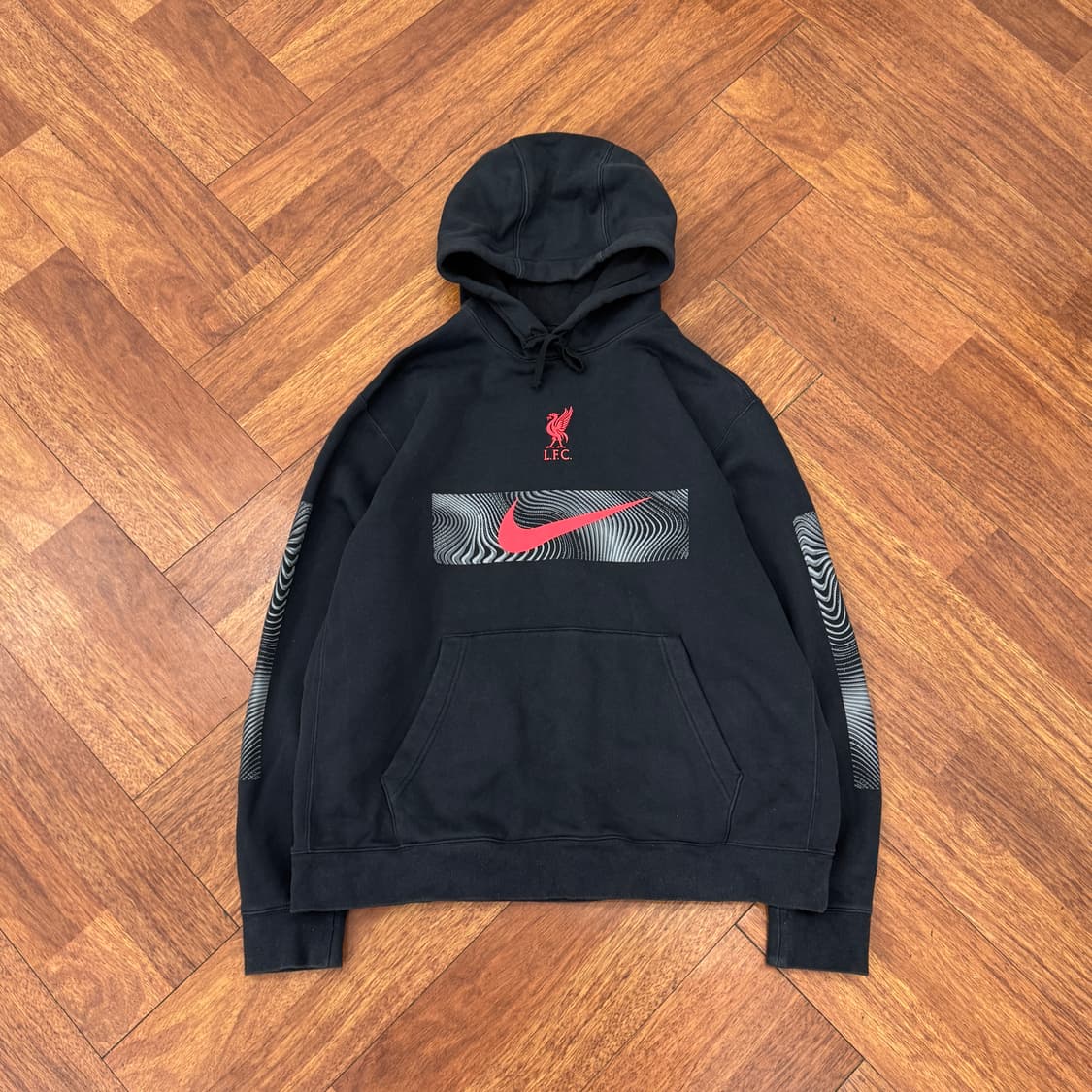 XL(110) 나이키 해외판 리버풀 후드 티셔츠  상품이미지1