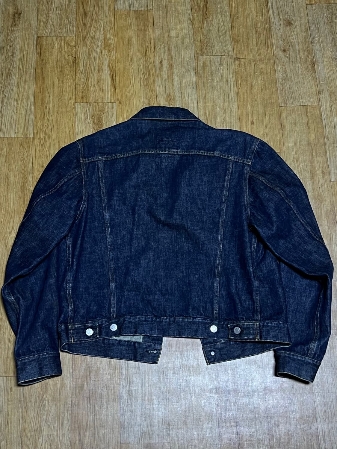90s helmut lang raw denim jacket 상품이미지2