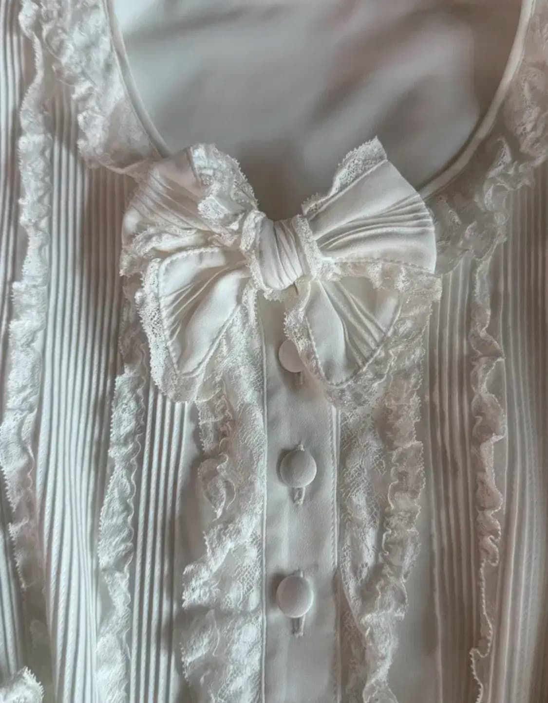 빈티지 히메갸루 블라우스 (사이즈 프리 상품이미지3