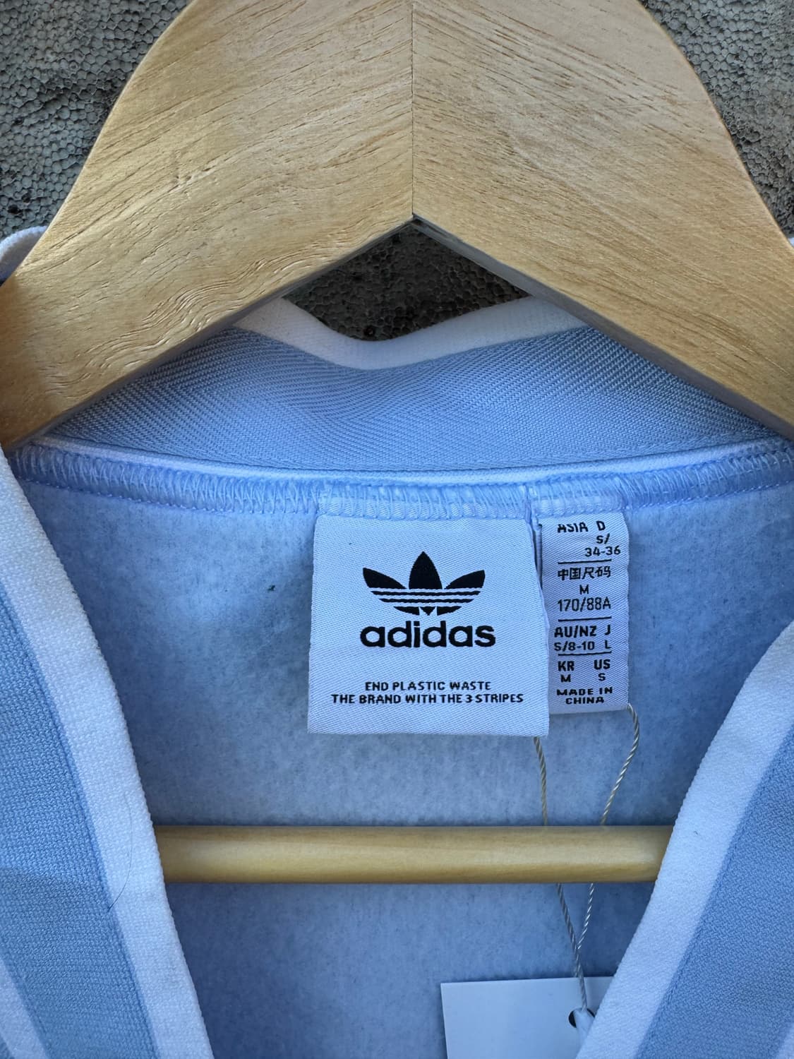 아디다스 플라워 자수 타올 느낌 가디건 m 상품이미지5