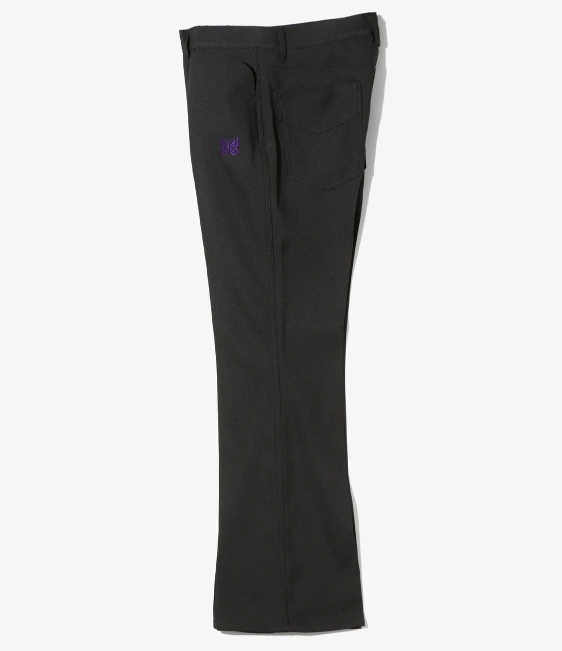 [M]니들스 플레어핏 팬츠 블랙 새상품급 상품이미지3