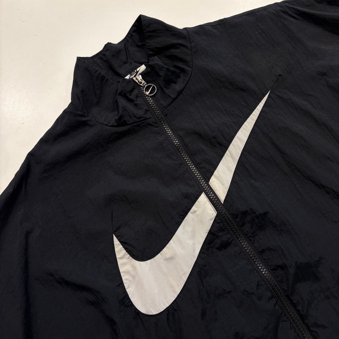 [L] 나이키 우븐 빅스우시 바람막이 자켓 블랙 C492 상품이미지3