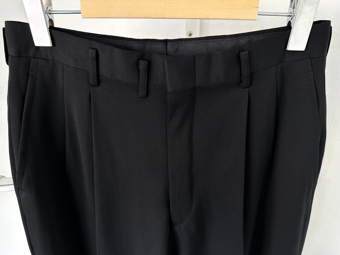 2 pleats wide tapered tro 상품이미지10