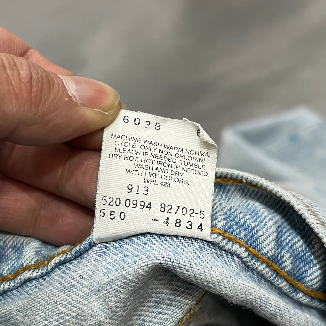  USA 리바이스 550 데님 팬츠 y14803 상품이미지8