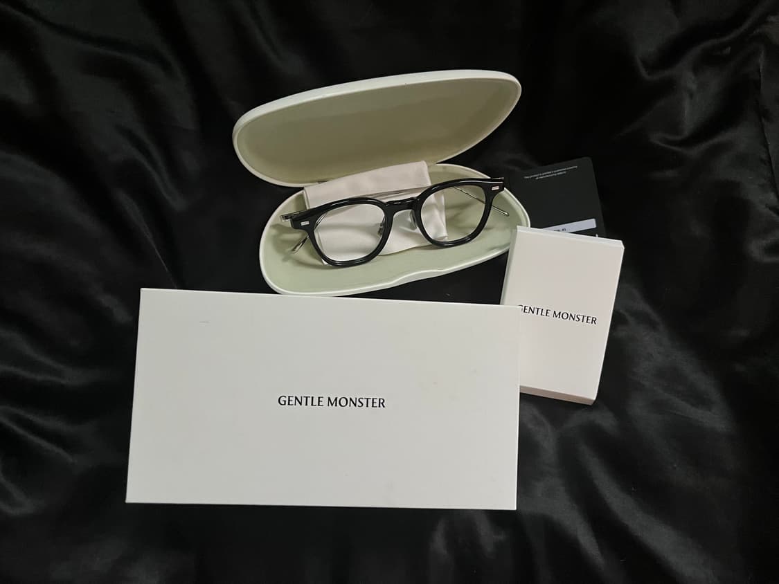 젠틀몬스터 롭 01 블랙 풀박스 상품이미지1