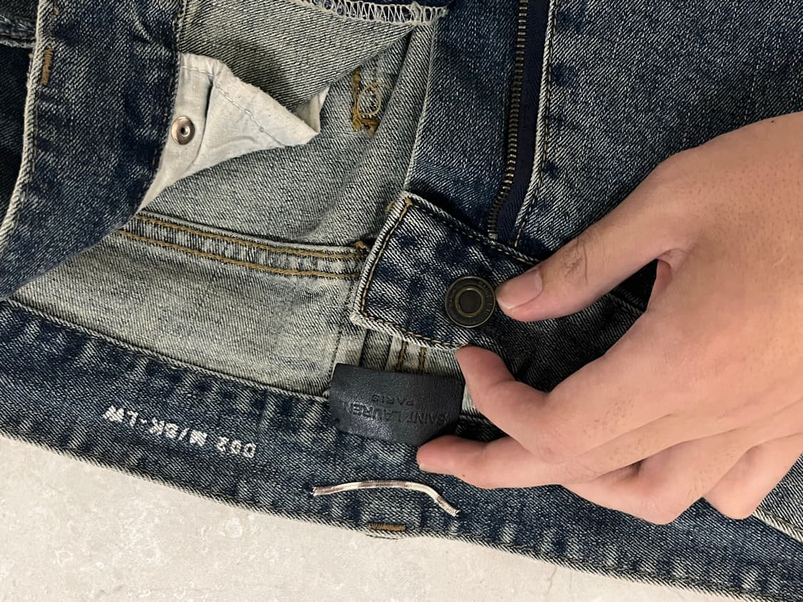 생로랑 Saint Laurent 15s hedi denim jean 상품이미지2