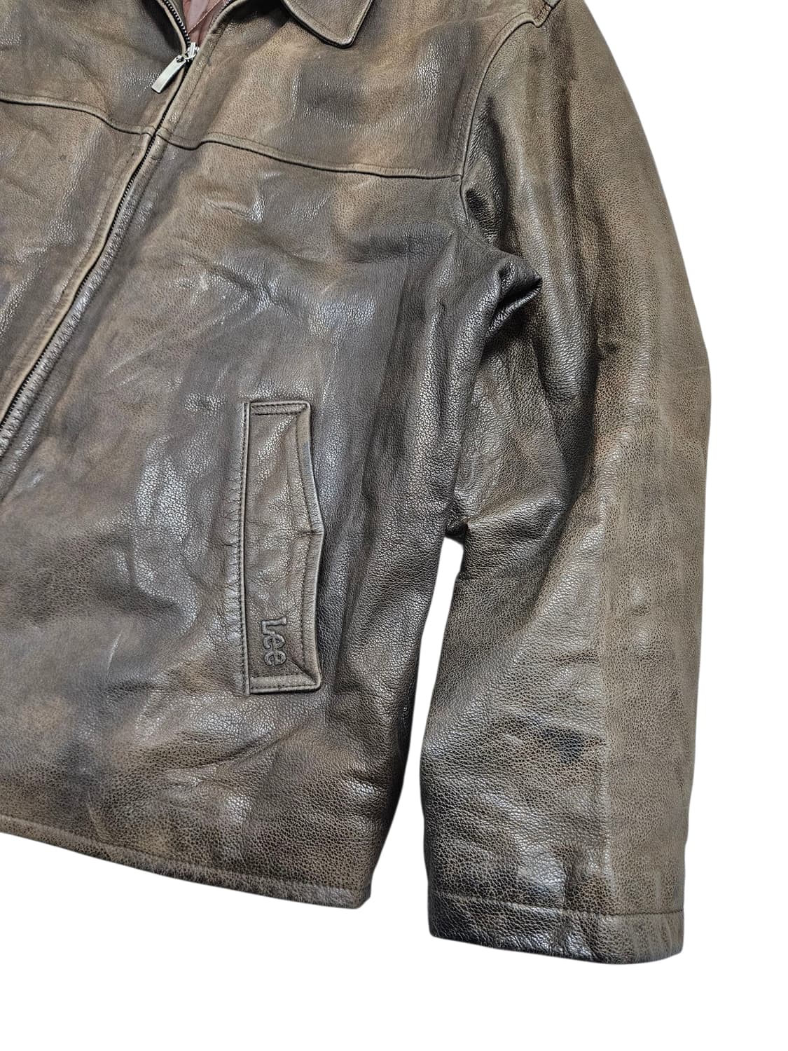 LEE USA 소가죽 싱글 레더 자켓 상품이미지6