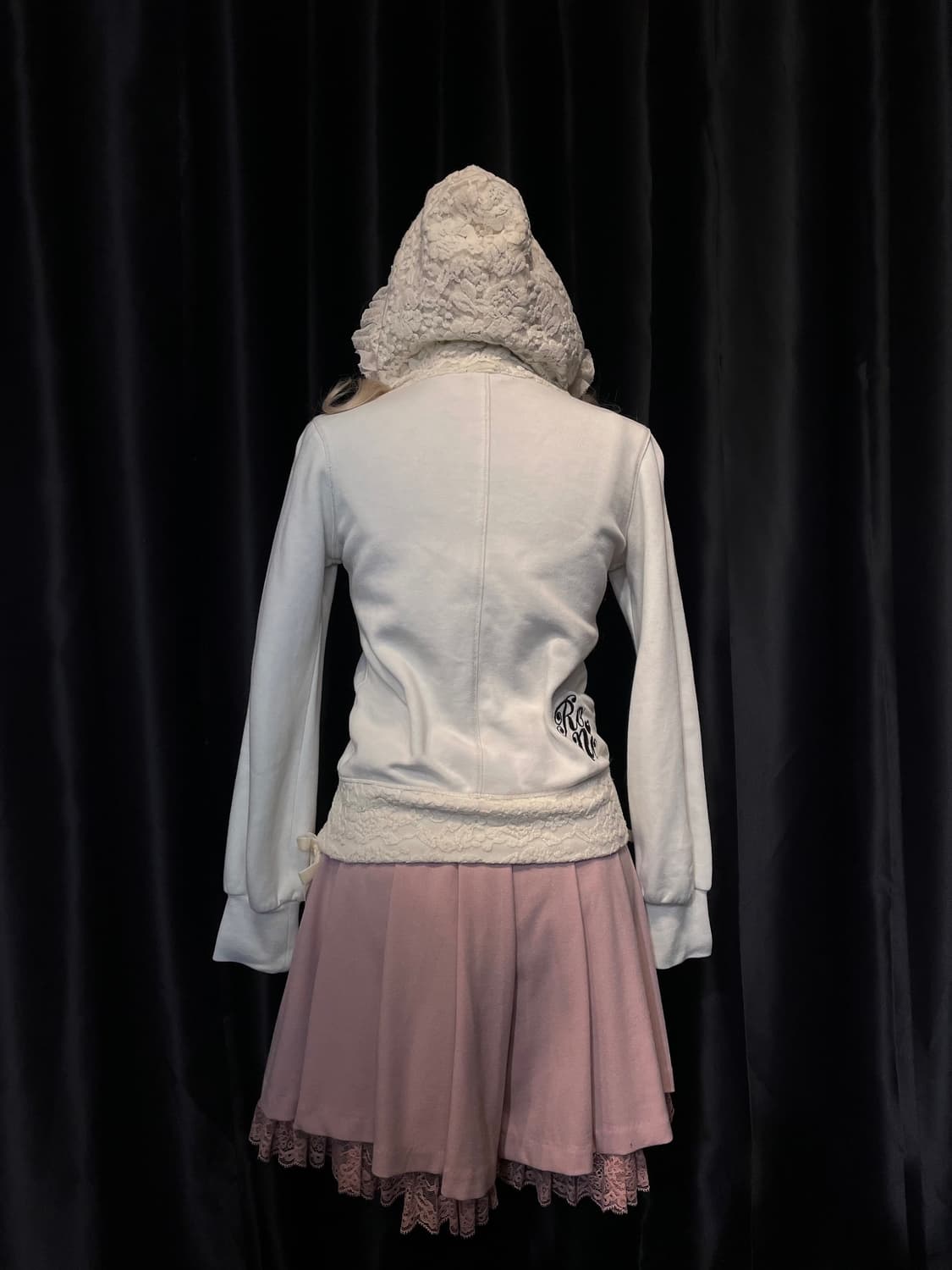 RONI 로니 히메갸루 레이스 후드집업 상품이미지5