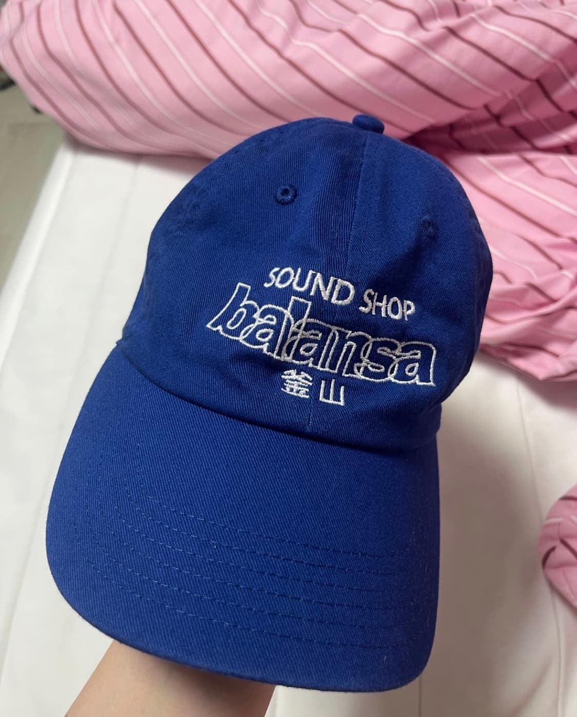 발란사 볼캡 블루 상품이미지2