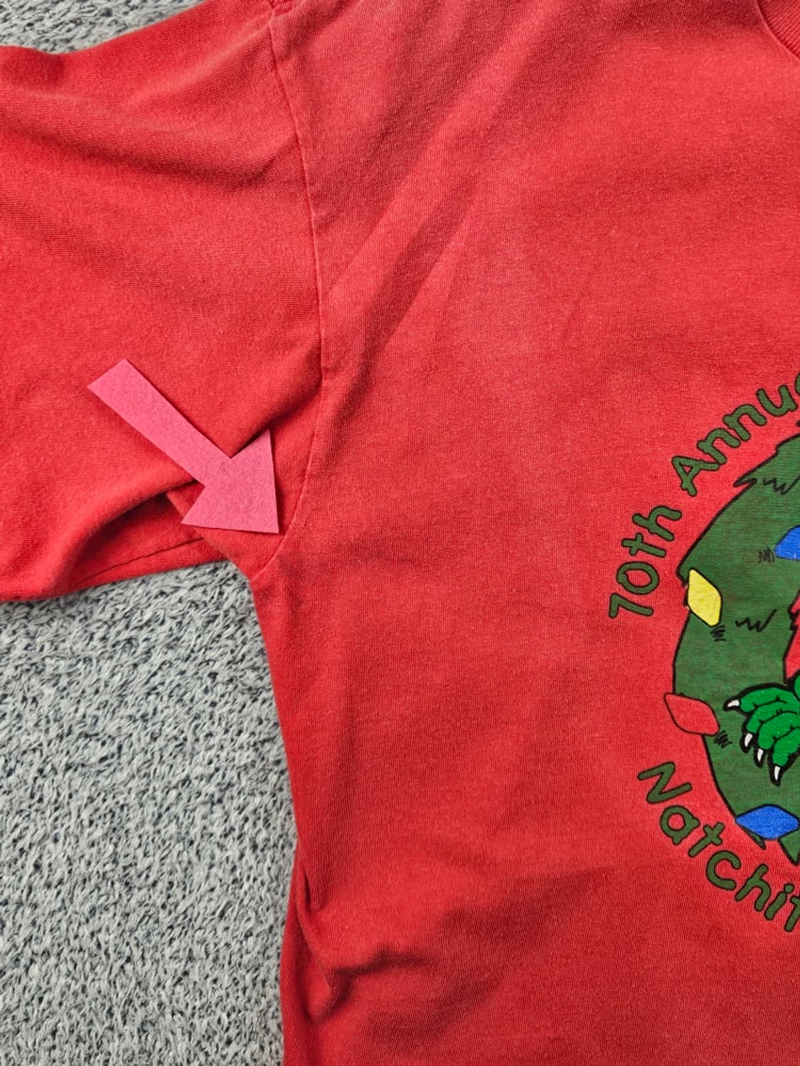 90's USA 오네이타 싱글 스티치 롱 슬리브 ( L ) / 11627 상품이미지10