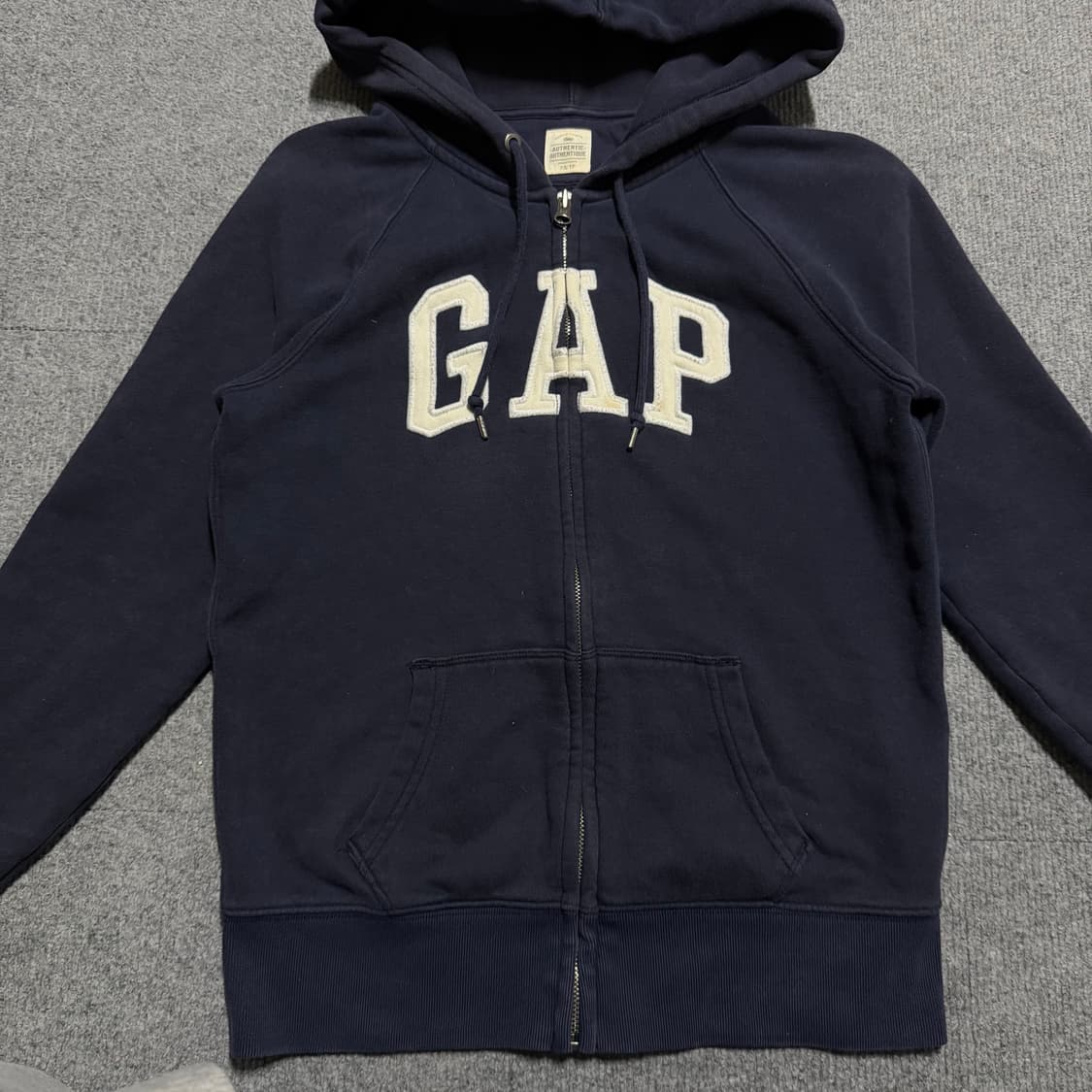 갭 네이비 후드집업 xa 상품이미지2