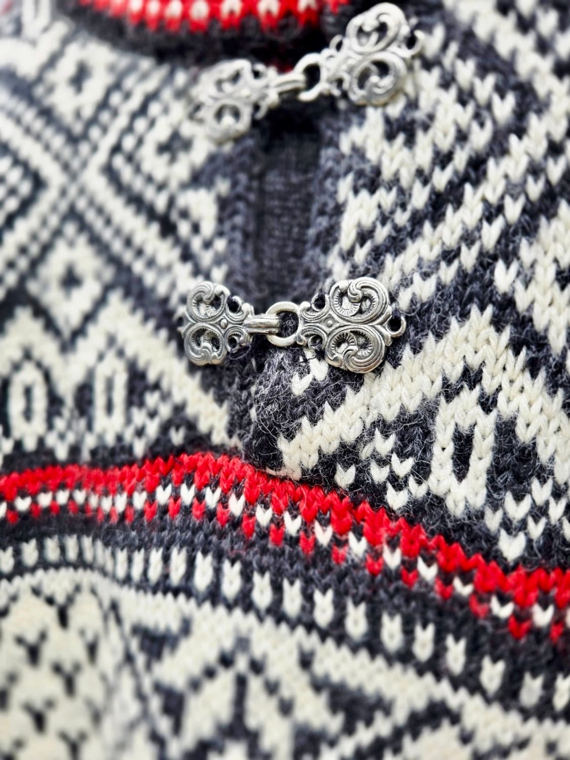 유럽 빈티지 노르딕 정통스웨터 가디건 by Dale of Norway 상품이미지3