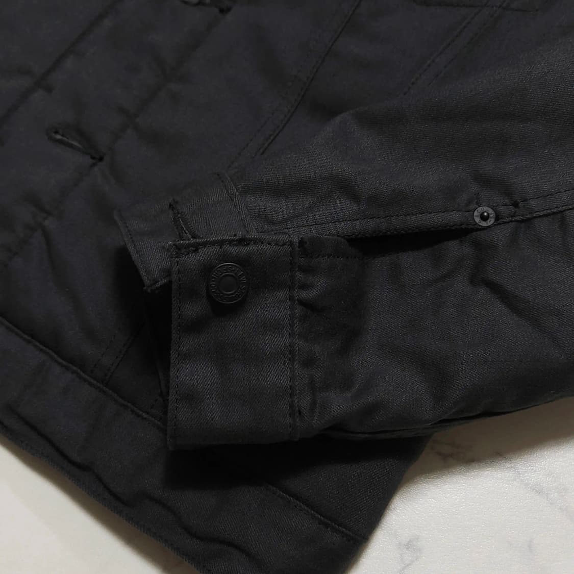 100)LEVIS 리바이스 쉐르파 트러커 자켓 카키그레이 상품이미지3