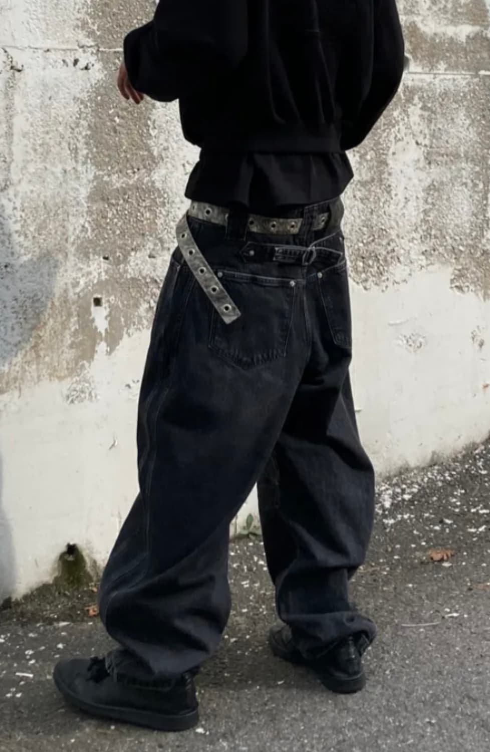 9999아카이브 커브드 데님 팬츠 상품이미지2