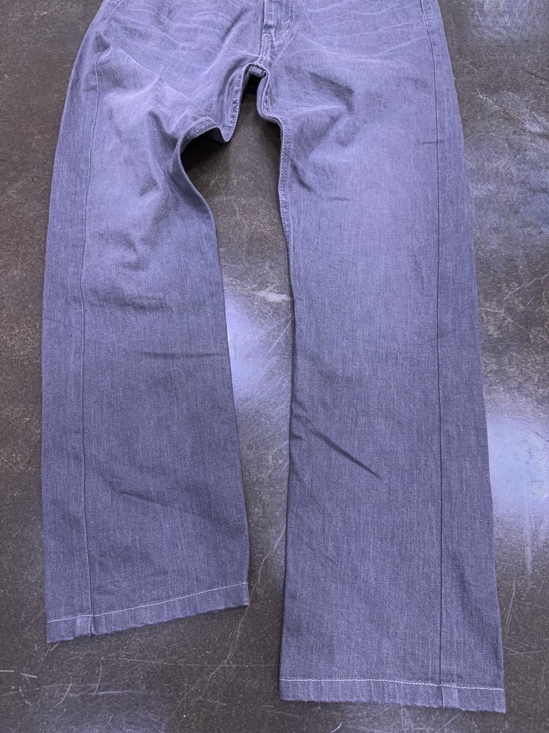 리바이스 505 레귤러 스트레이트핏 그레이 워싱 팬츠 32 상품이미지5