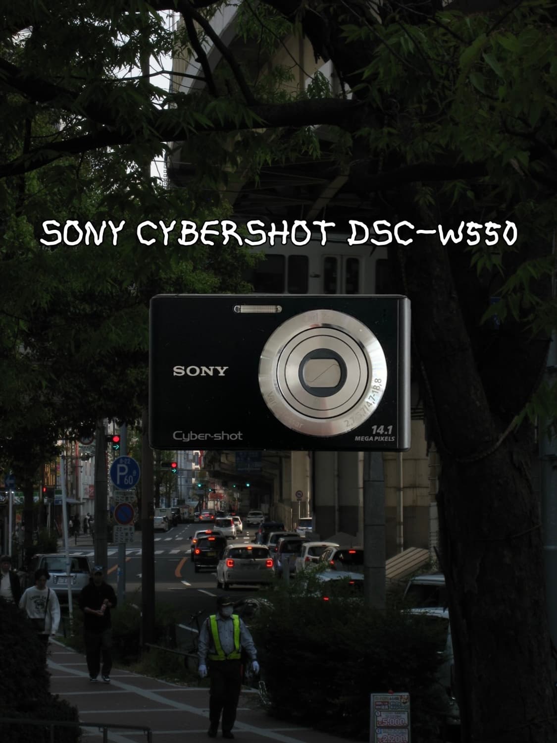 소니 사이버샷 DSC-W550 빈티지디카 디지털카메라 상품이미지1