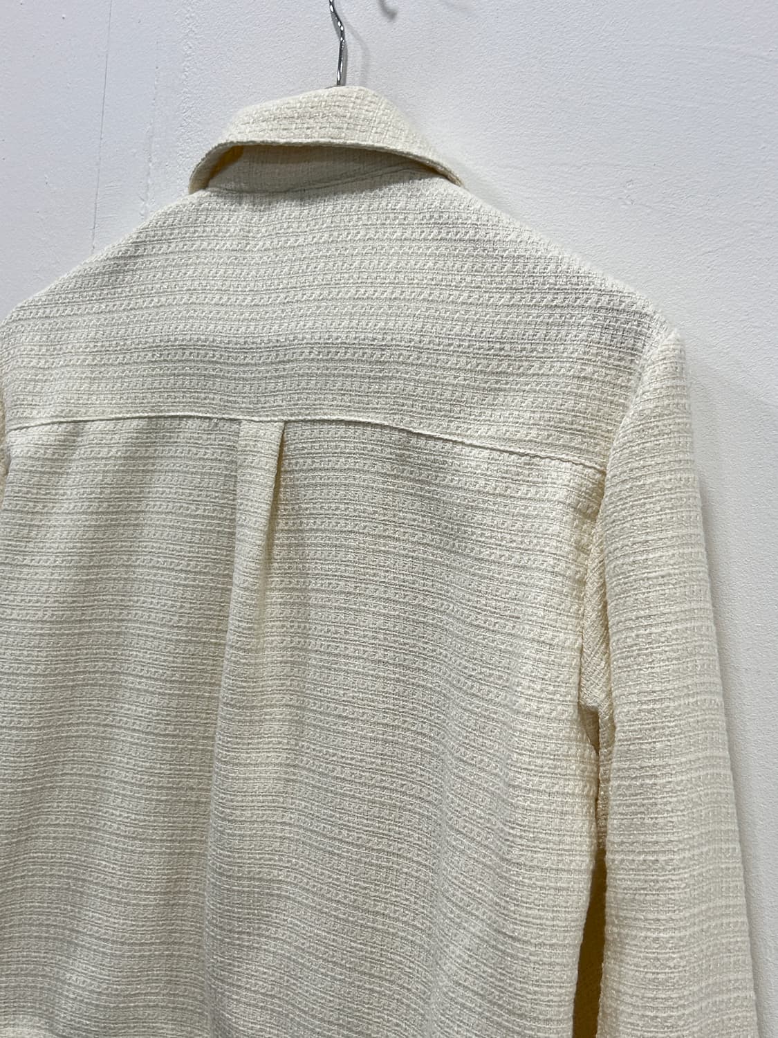 SOARE 크롭 트위드 집업 자켓  F 아이보리 상품이미지4