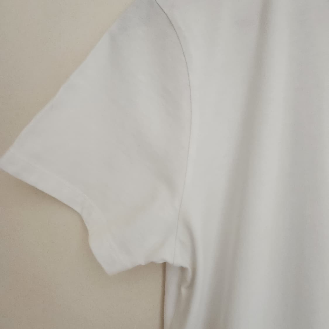 파리매장구매(정품)메종키츠네 폭스헤드 반팔 티셔츠 화이트 (XS) 공용 상품이미지4