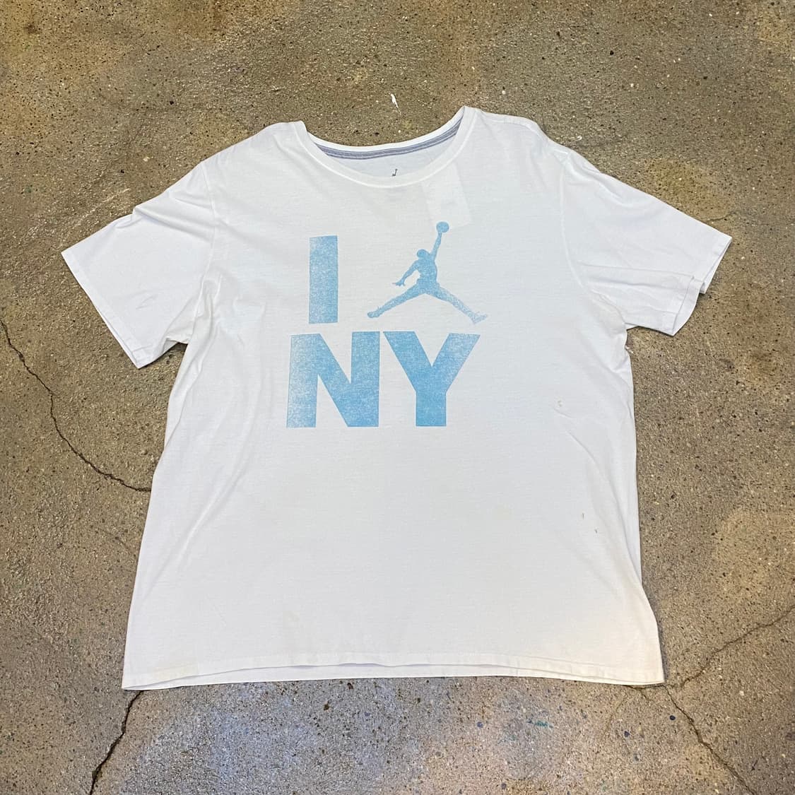 미국 빈티지 조던 I NY 프린팅 반팔티 스포츠티 상품이미지1