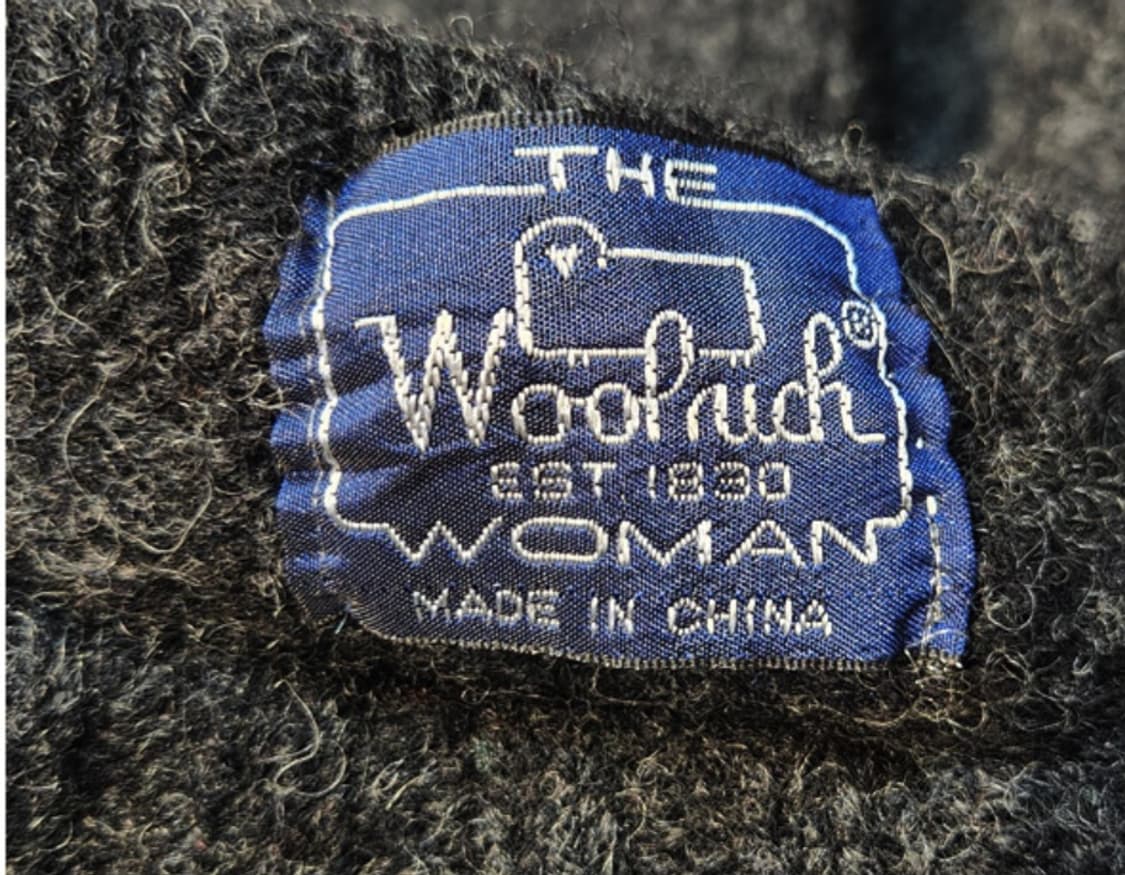 wool rich 울리치 울 챠콜 스웨터 상품이미지3