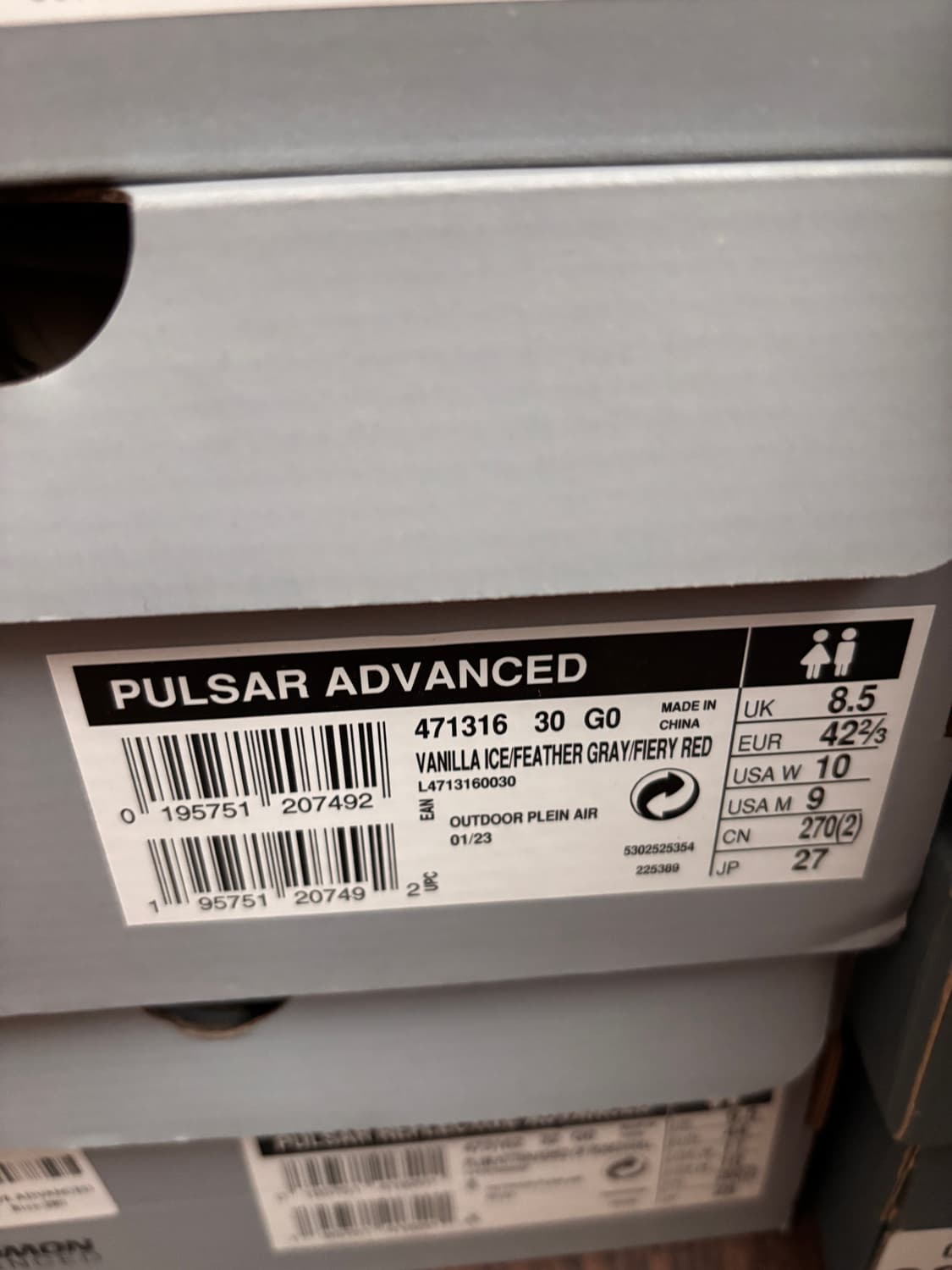 Salomon Pulsar Advanced Vanilla Ice 상품이미지8