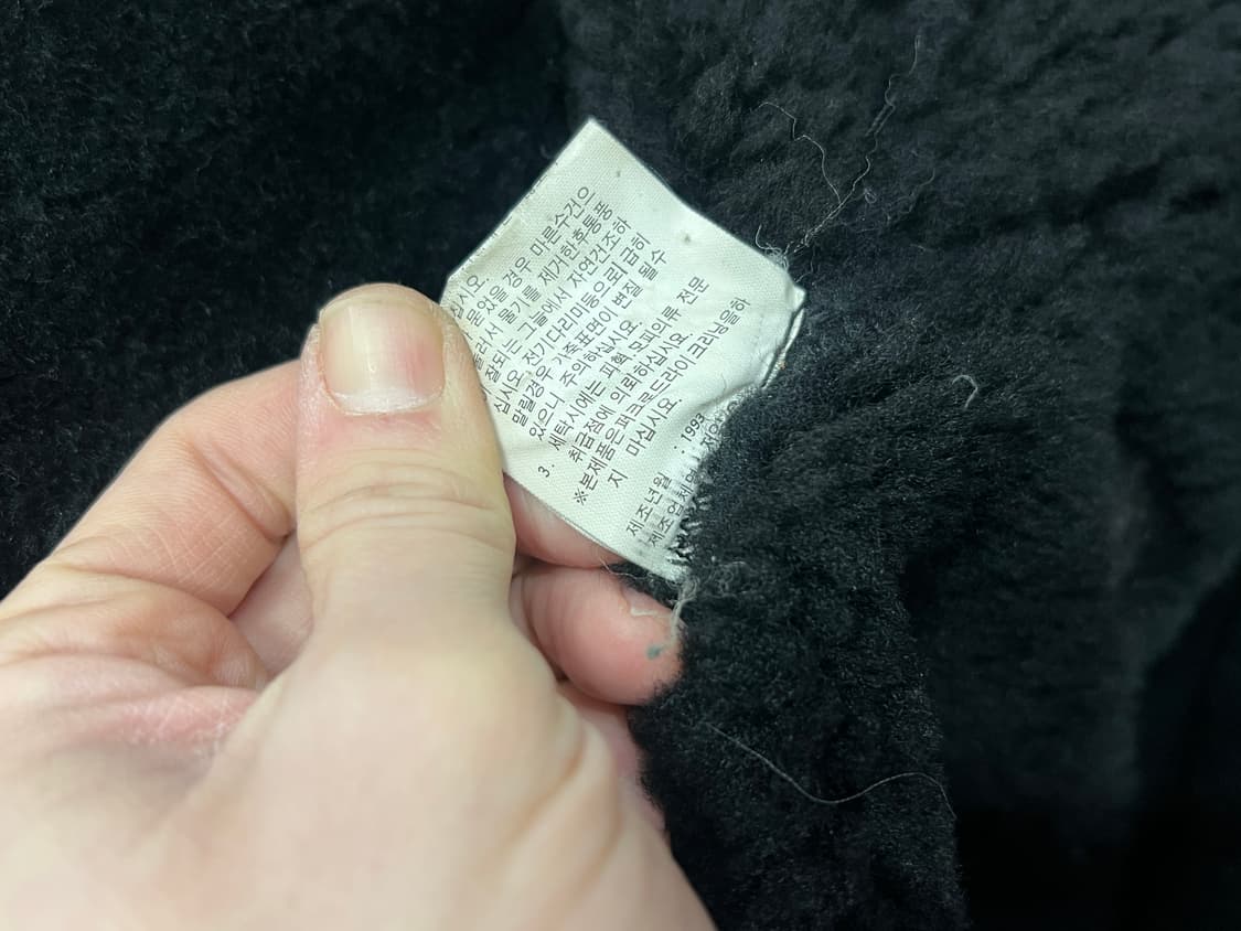 90s 오리지널 Type B-3 밀리터리 양가죽 무스탕 점퍼 상품이미지7