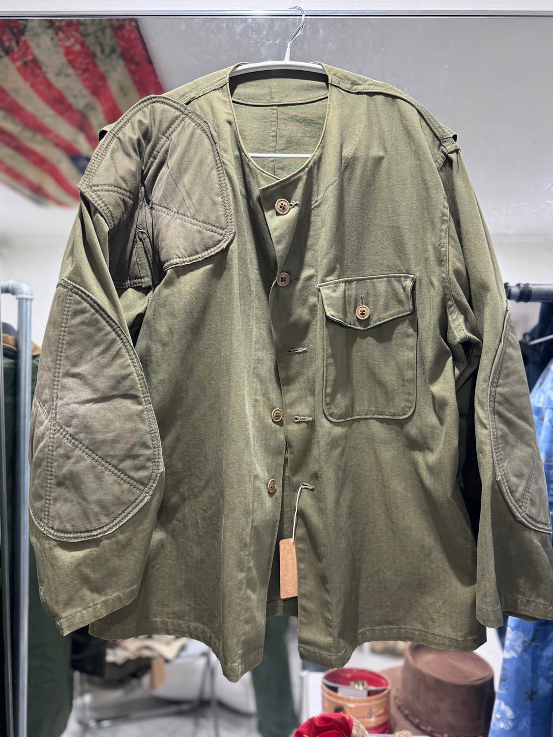 [레어] 40-50s US Army HBT 슈팅자켓 (L) 상품이미지1