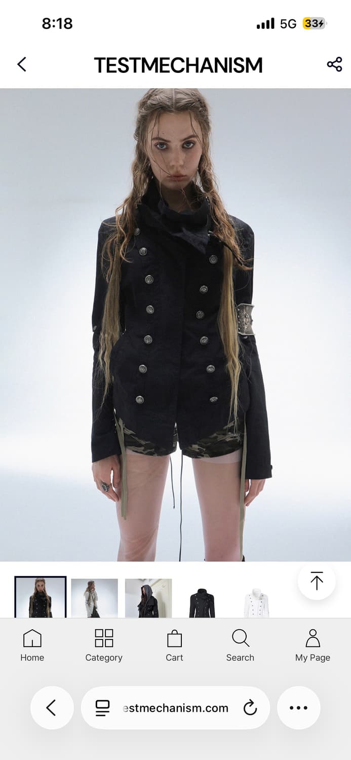 Testmechanism 테스트메커니즘 나폴레옹자켓 상품이미지3