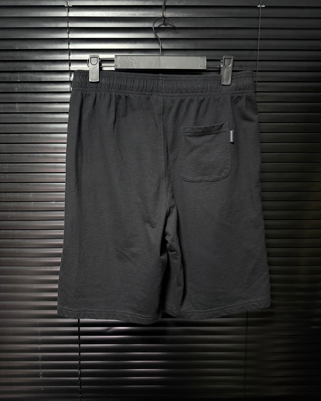 디키즈 블랙 검정 스웻 면 코튼 워크 밴딩 반바지 쇼츠 M 95 로고 상품이미지4