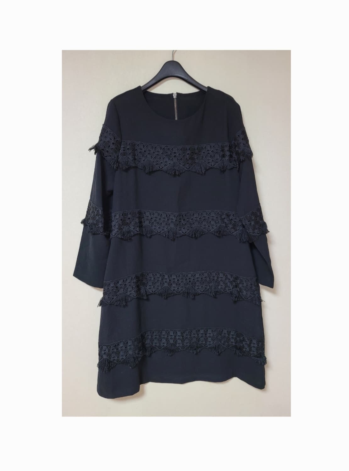 블랙 레이스 원피스 95 상품이미지1