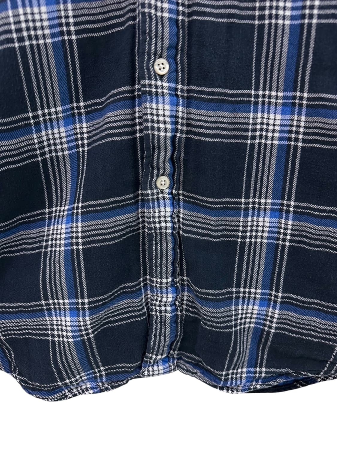 폴로 체크셔츠 다크네이비 (L) 상품이미지5