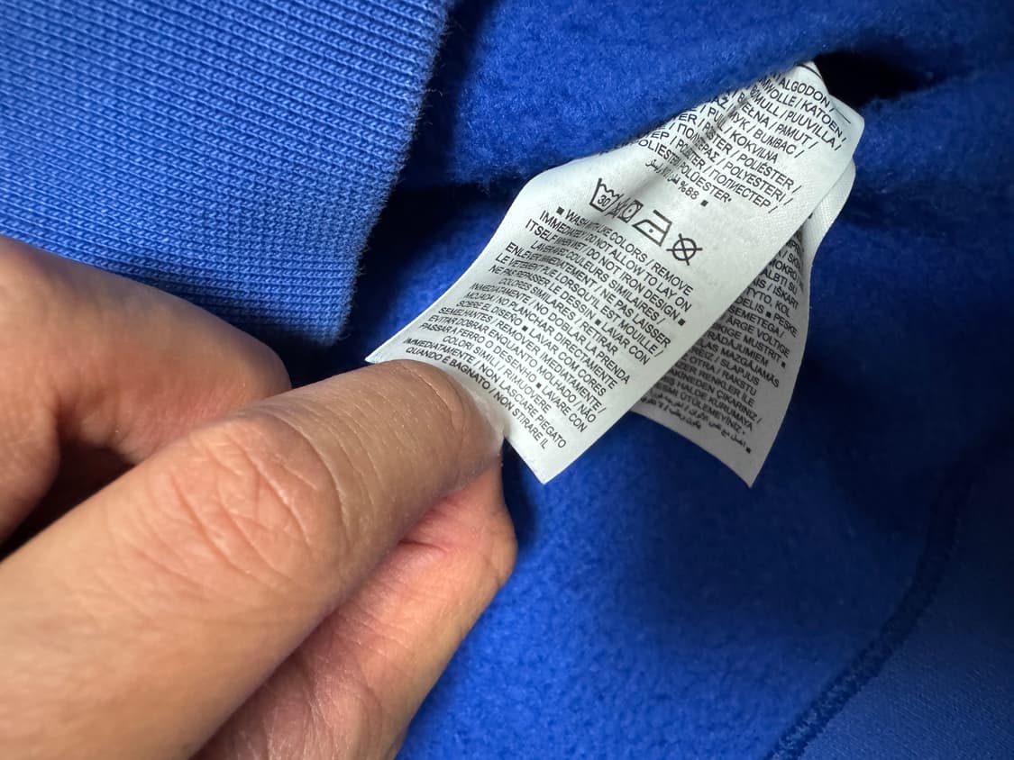 나이키 x 스투시 NRG 에시드 워시드 크루넥 게임 로얄 상품이미지3