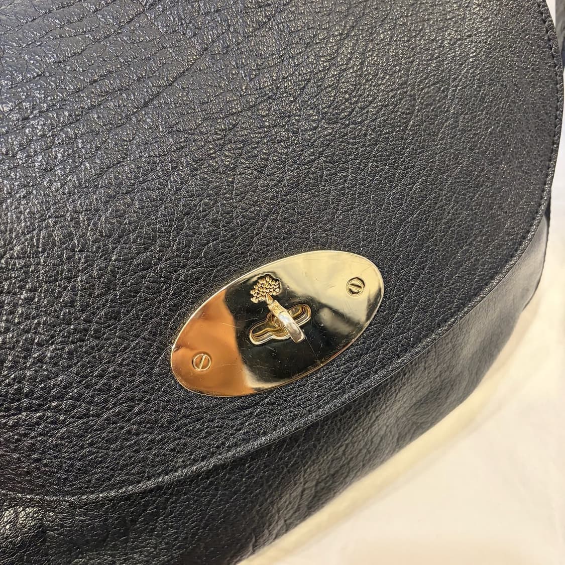 멀버리 락스몰 블랙 레더 크로스백 가방 상품이미지5