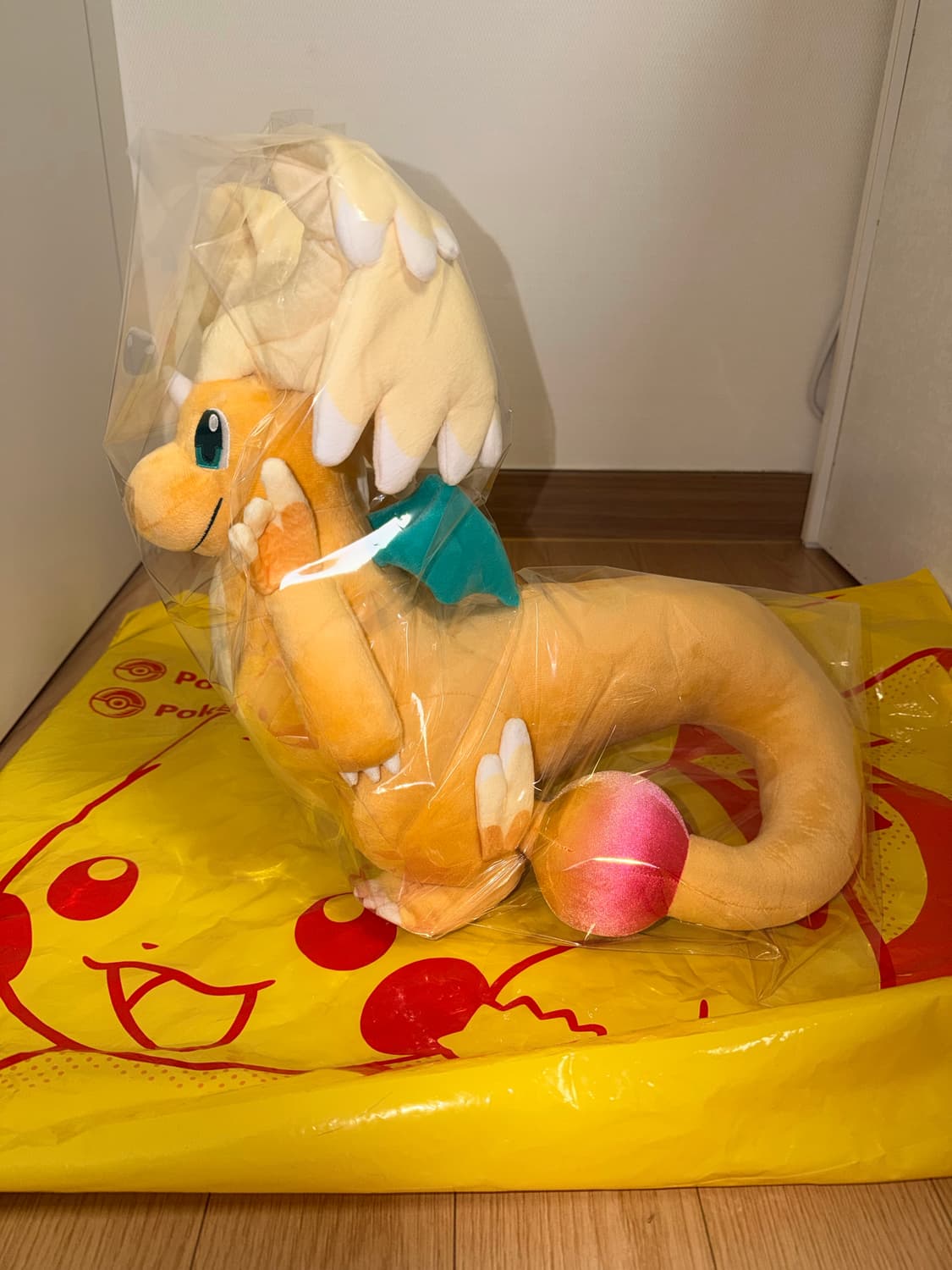 (새상품)포켓몬센터 포켓몬스터 오리지널 봉제인형 메가망나뇽 상품이미지1