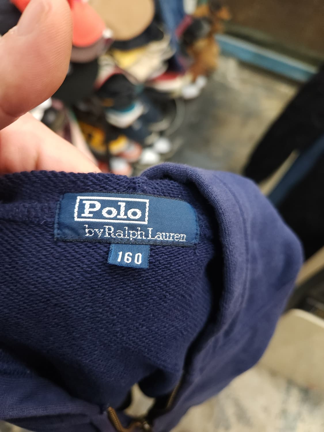 폴로 랄프로렌 00s 일본판 네이비 후드 집업 자켓

 상품이미지2