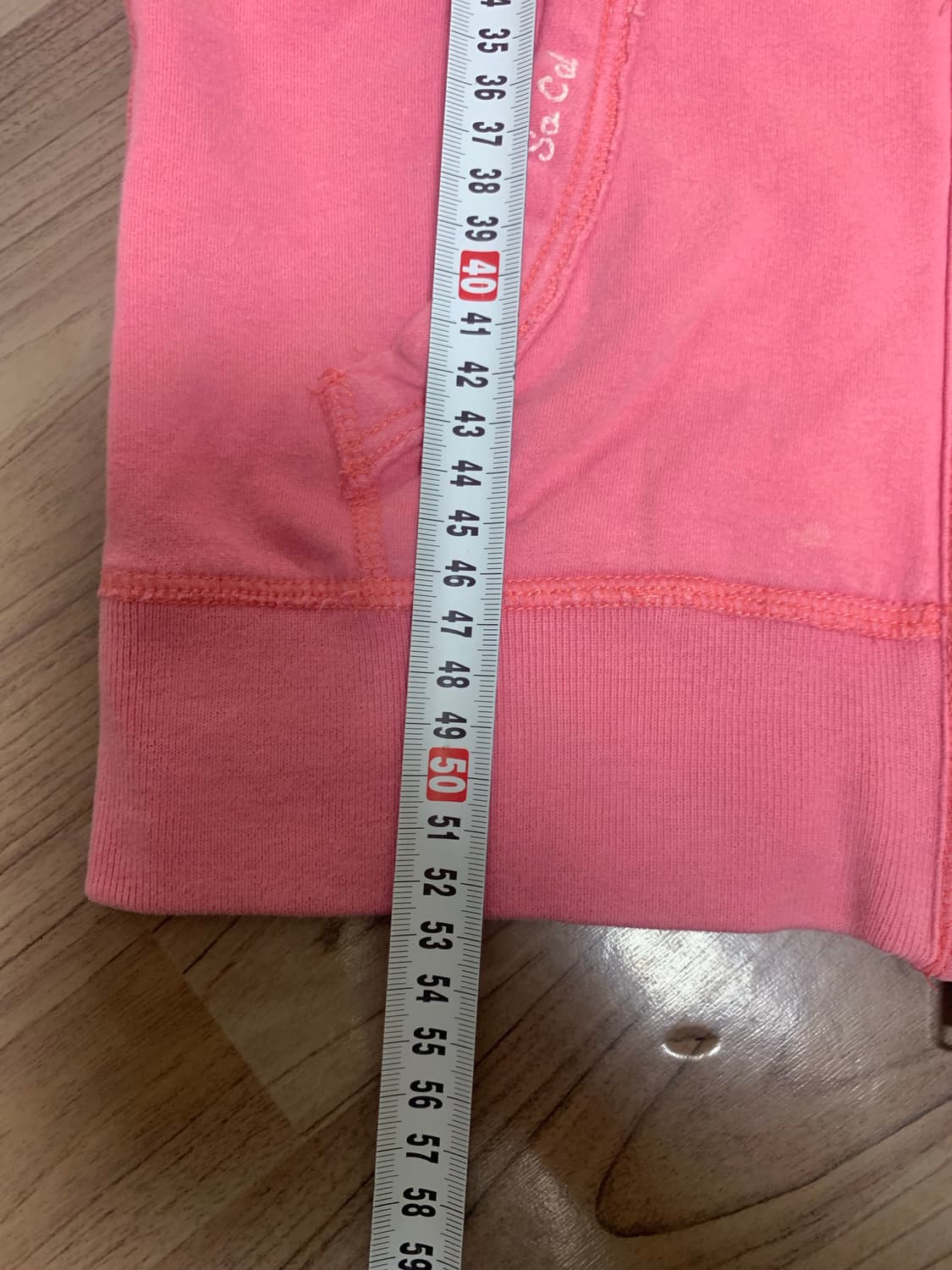 홀리스터 후드집업,S,핑크 상품이미지7