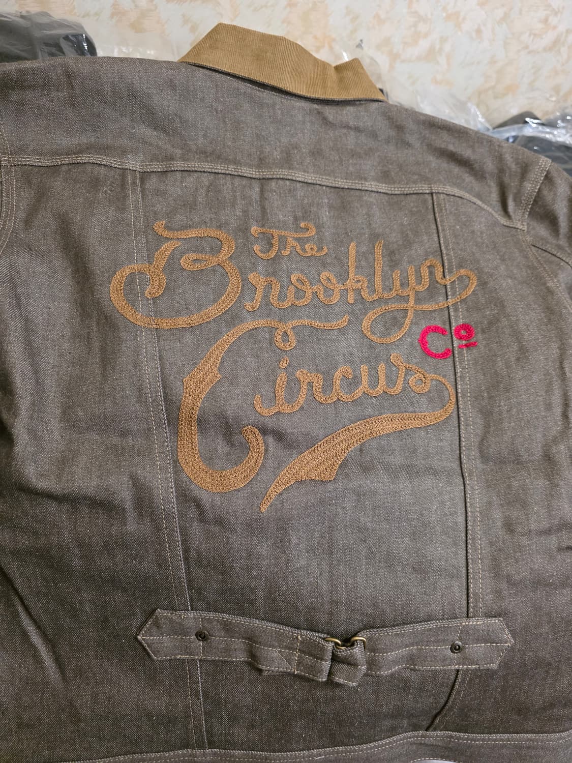 Lee 브루클린 서커스 콜라보 데님 자켓 M사이즈 새상품 상품이미지5