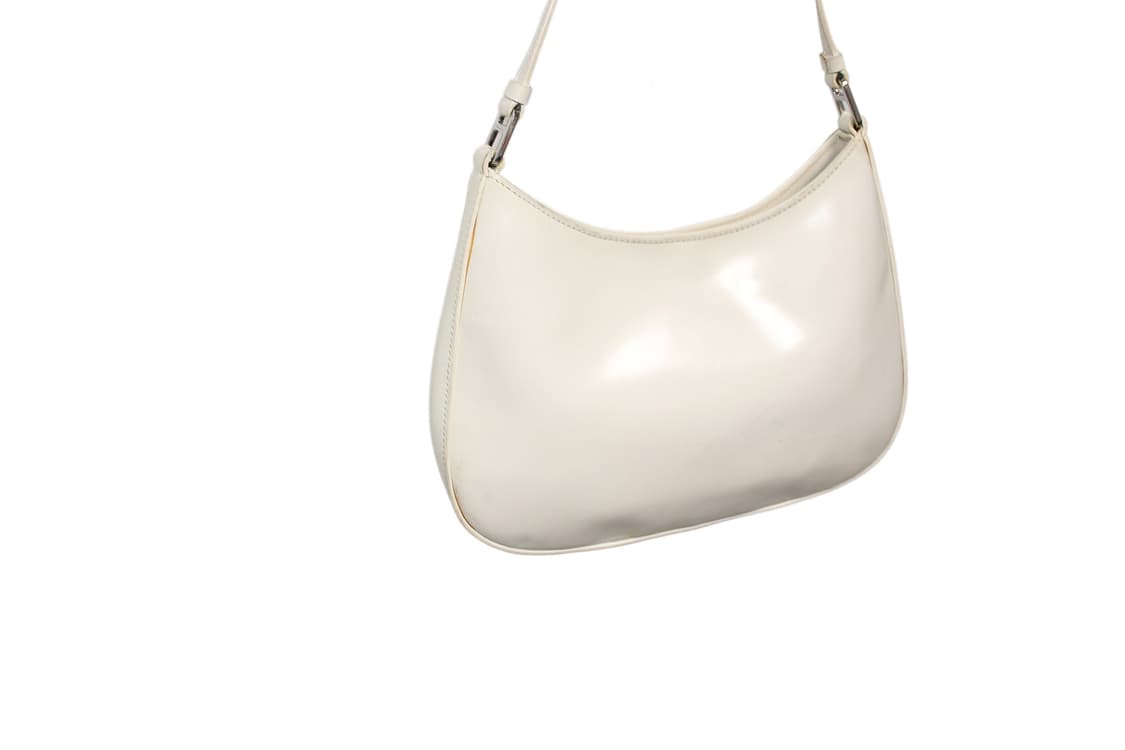 2000s 프라다 클레오 브러시드 레더 호보백 상품이미지5