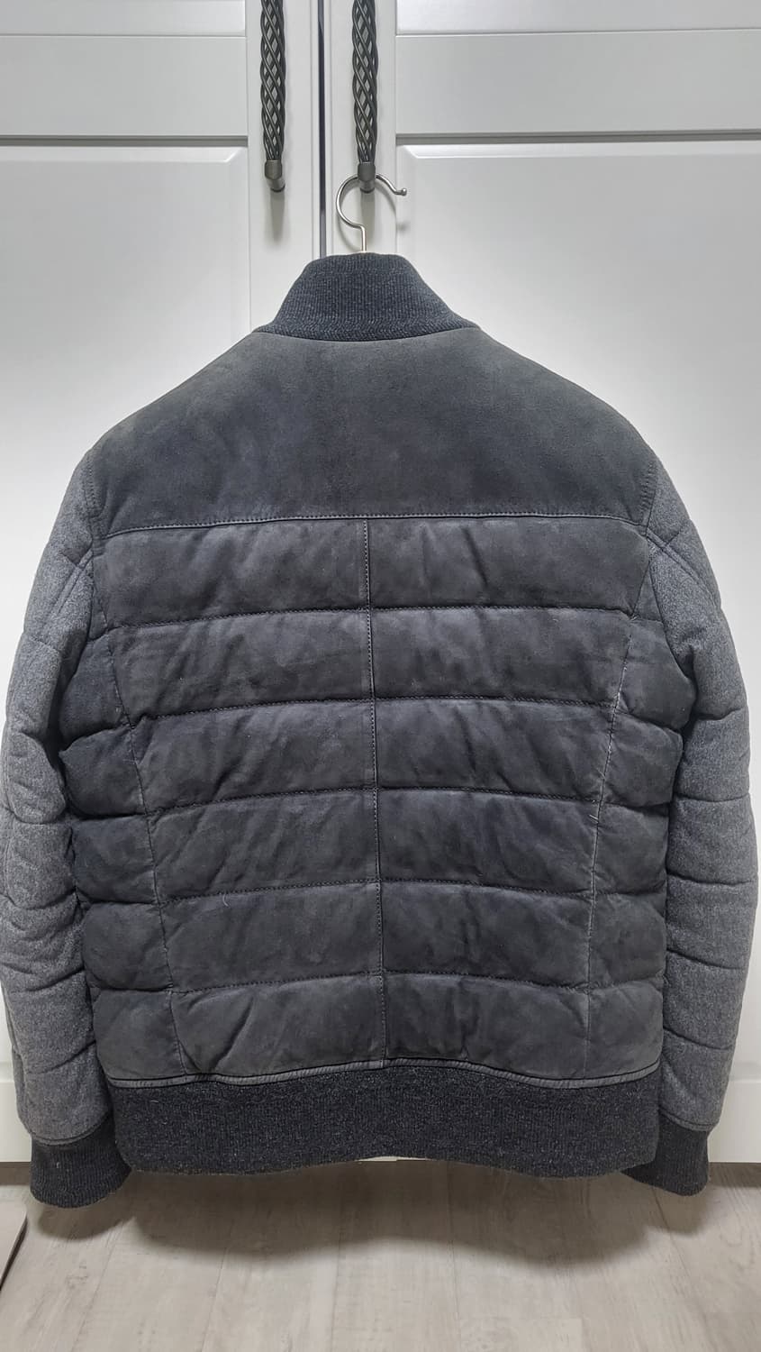 맨온더분 남성 스웨이드 패딩(구스다운)자켓 상품이미지4