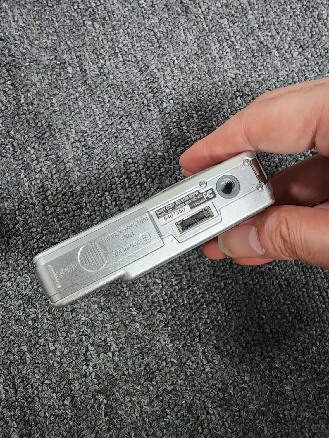 소니 사이버샷 DSC-W50 디카 빈티지 디지털카메라 상품이미지5