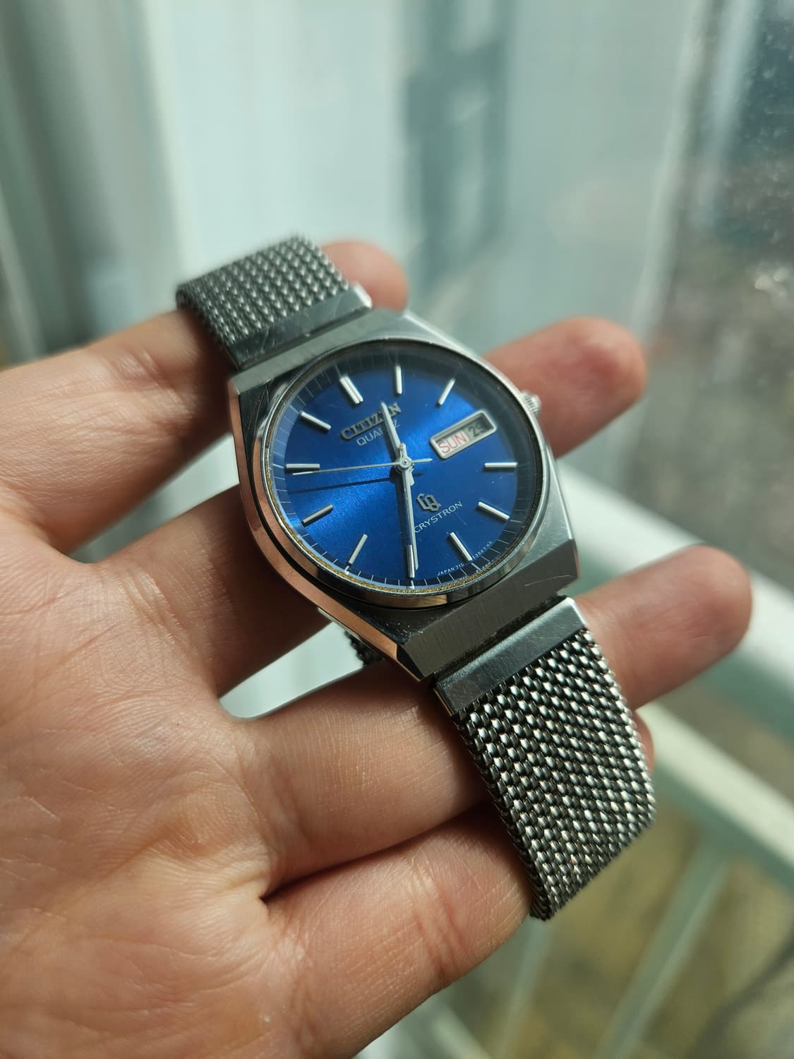 1979s 시티즌 크리스트론 청판 빈티지 시계 상품이미지1