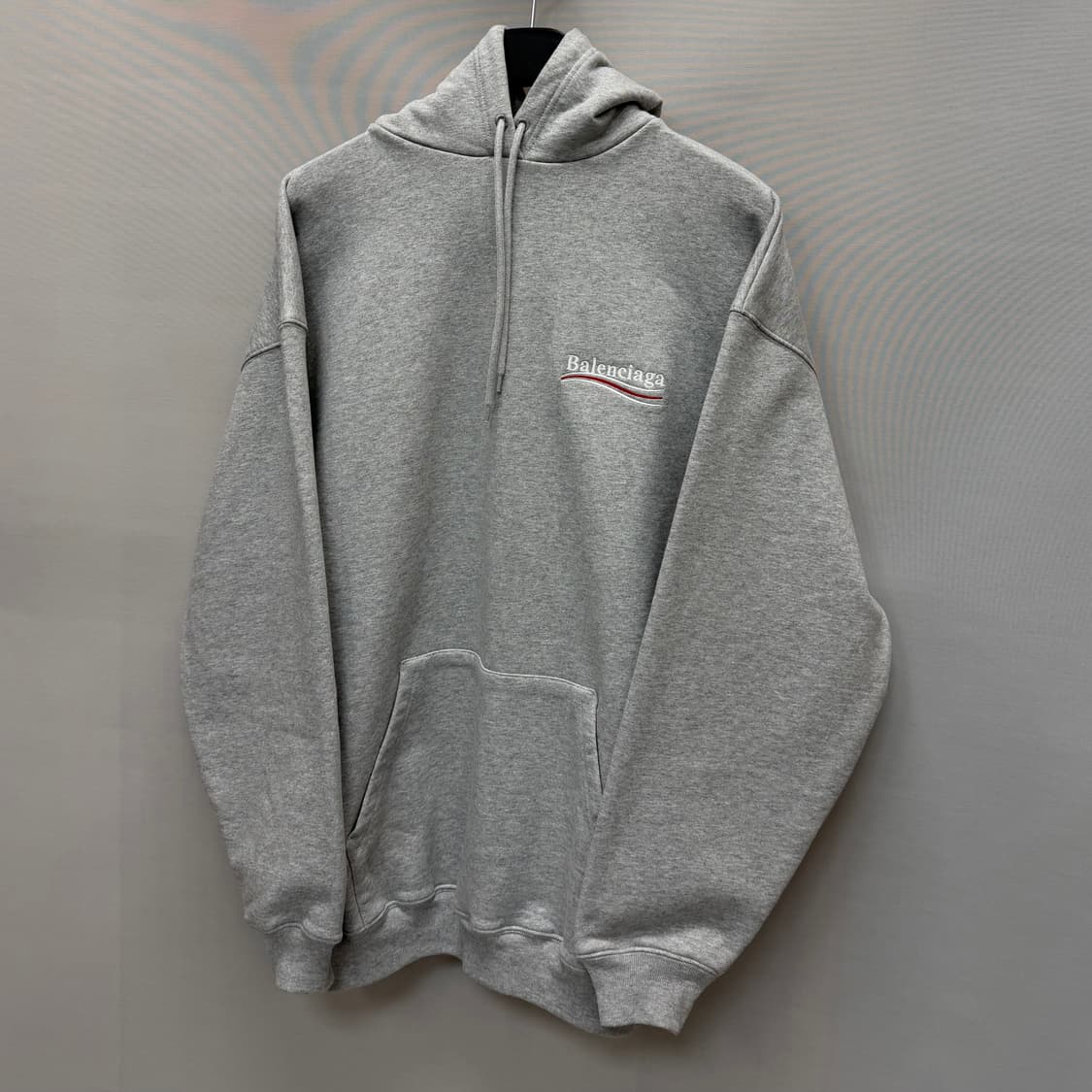 발렌시아가 폴리티컬 자수 웨이브 로고 후드티 ( 110 ) 상품이미지6