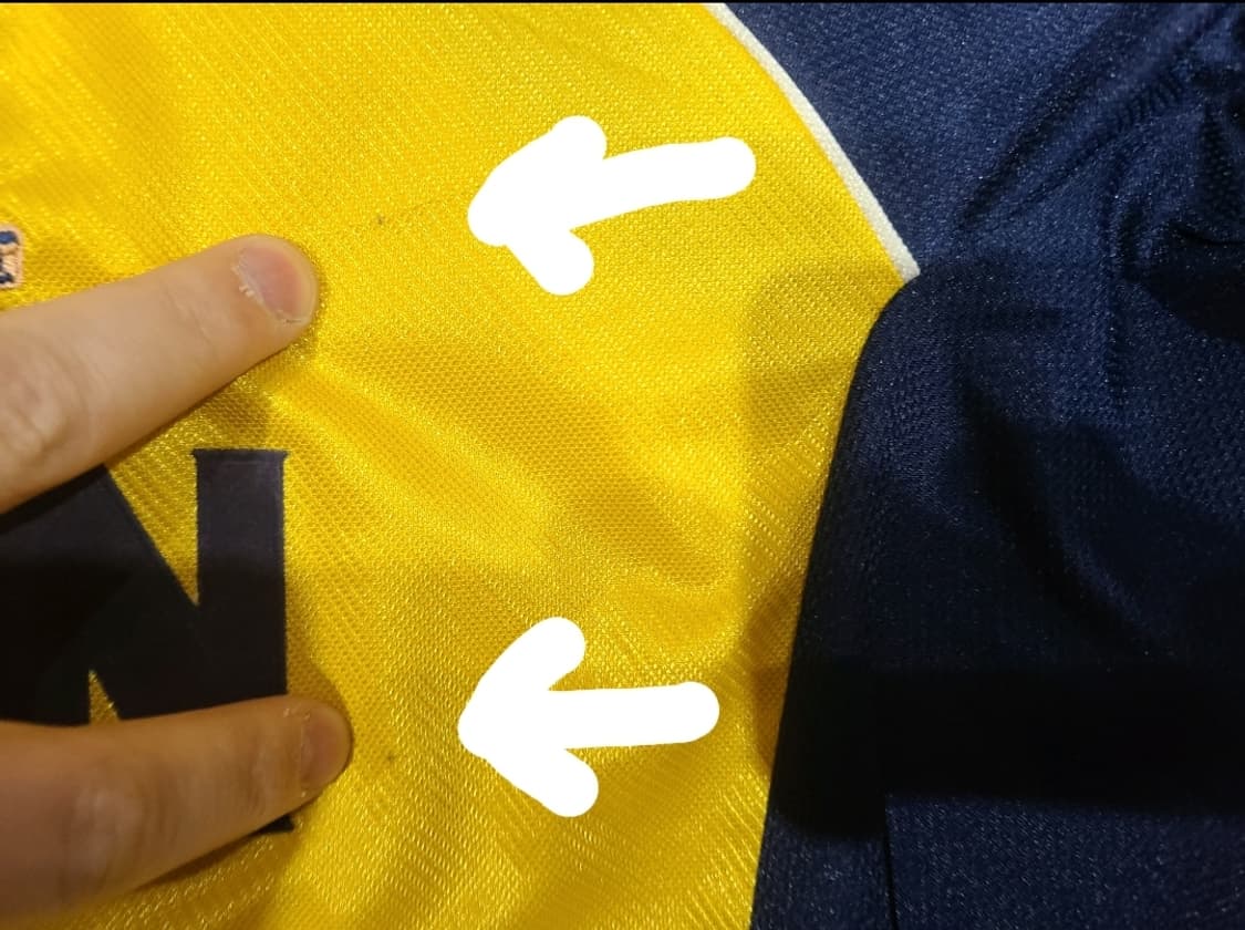 아디다스 99 00 토트넘 올드레플 축구져지 상품이미지8