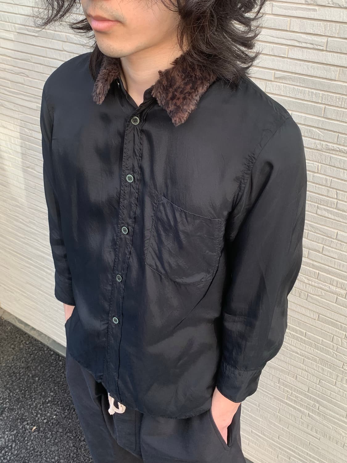 꼼데가르송 블랙 셔츠 (black) 상품이미지4