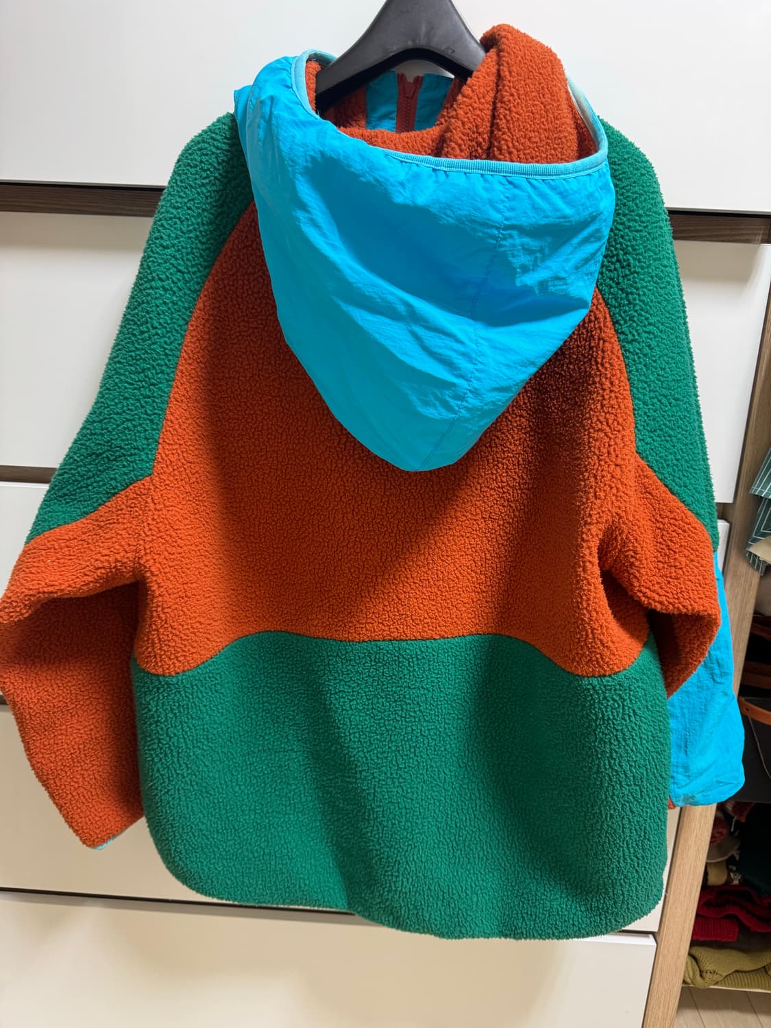 우븐배색 아노락 상품이미지2